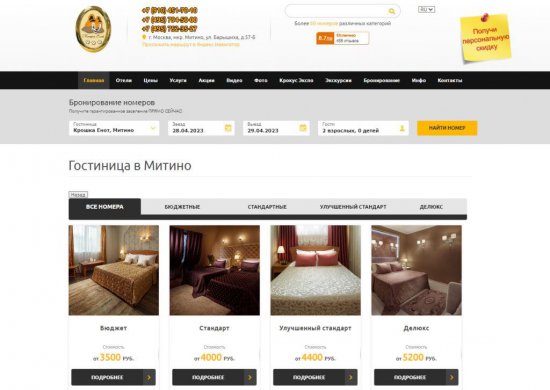 Что такое стандартный двухместный номер в отеле?